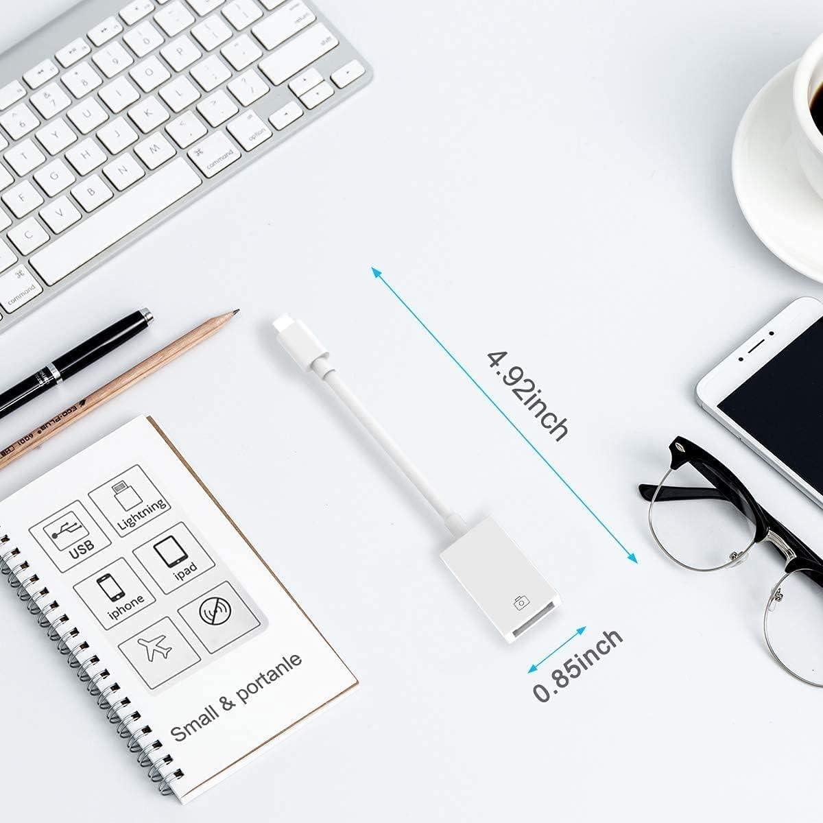 Adaptador Lightning a USB Cirafon 3.0 para iPhone/iPad