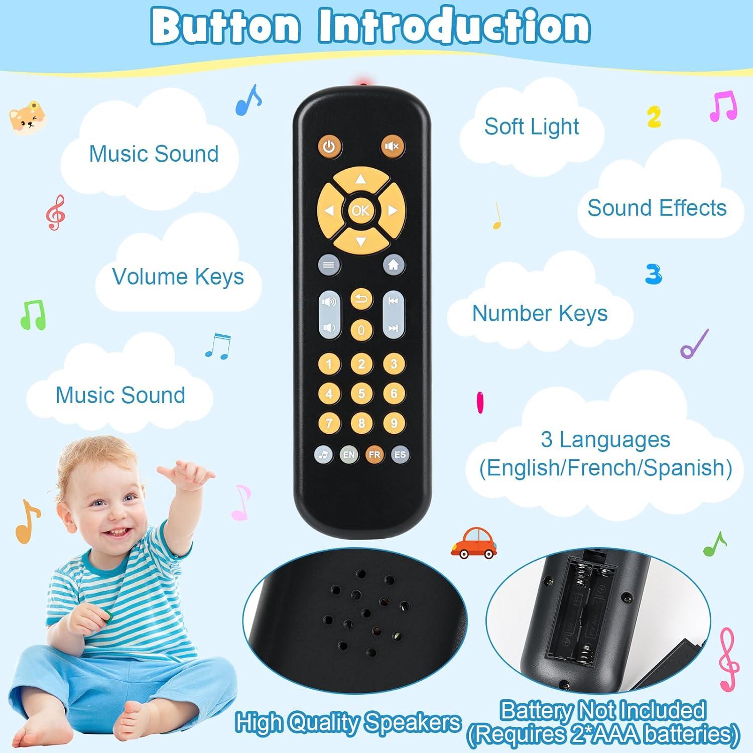 Control Remoto Musical para Bebés TT606 - Juguete de Aprendizaje