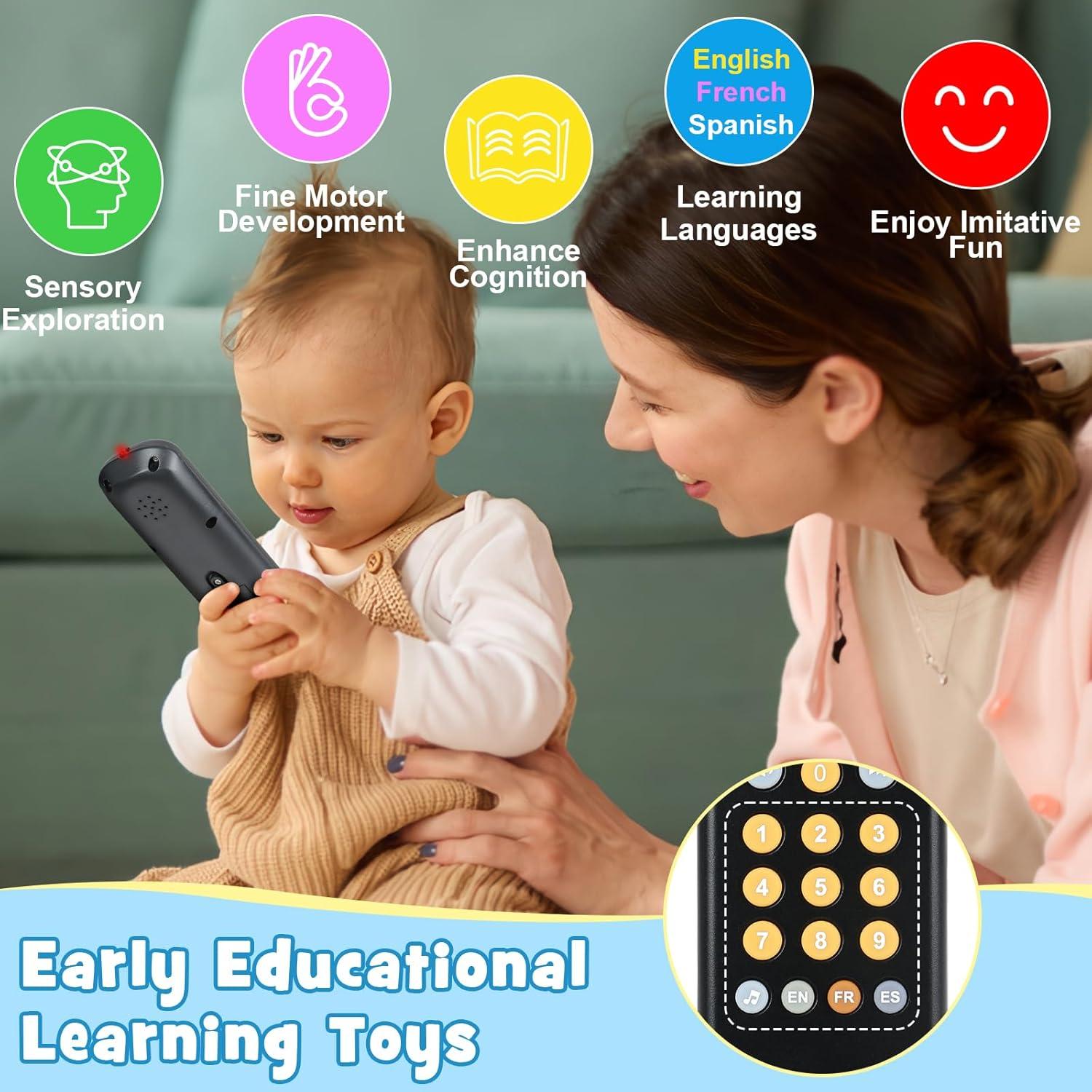 Control Remoto Musical para Bebés TT606 - Juguete de Aprendizaje