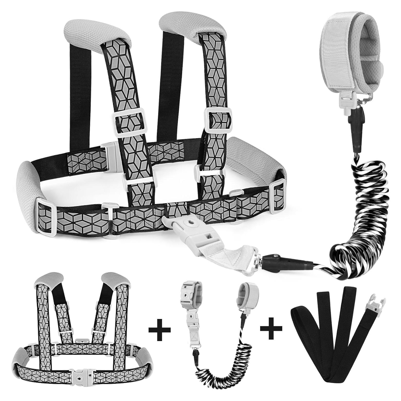 Arnés Antipérdida para Niños Accmor Negro Ajustable