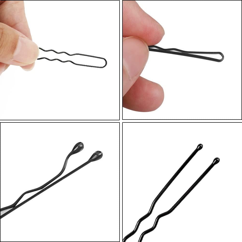 Kit de 200 Horquillas para Cabello WSICSE - 5cm Negro