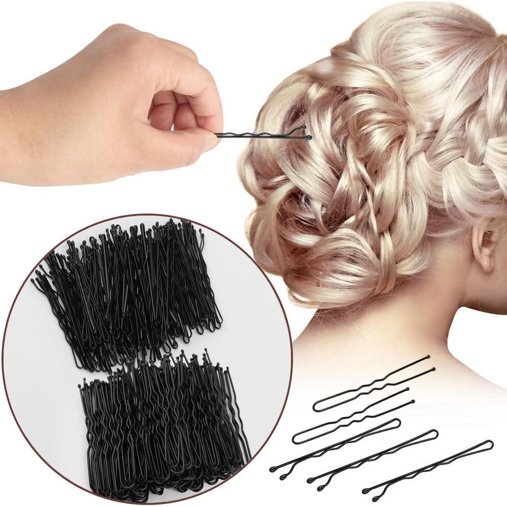 Kit de 200 Horquillas para Cabello WSICSE - 5cm Negro