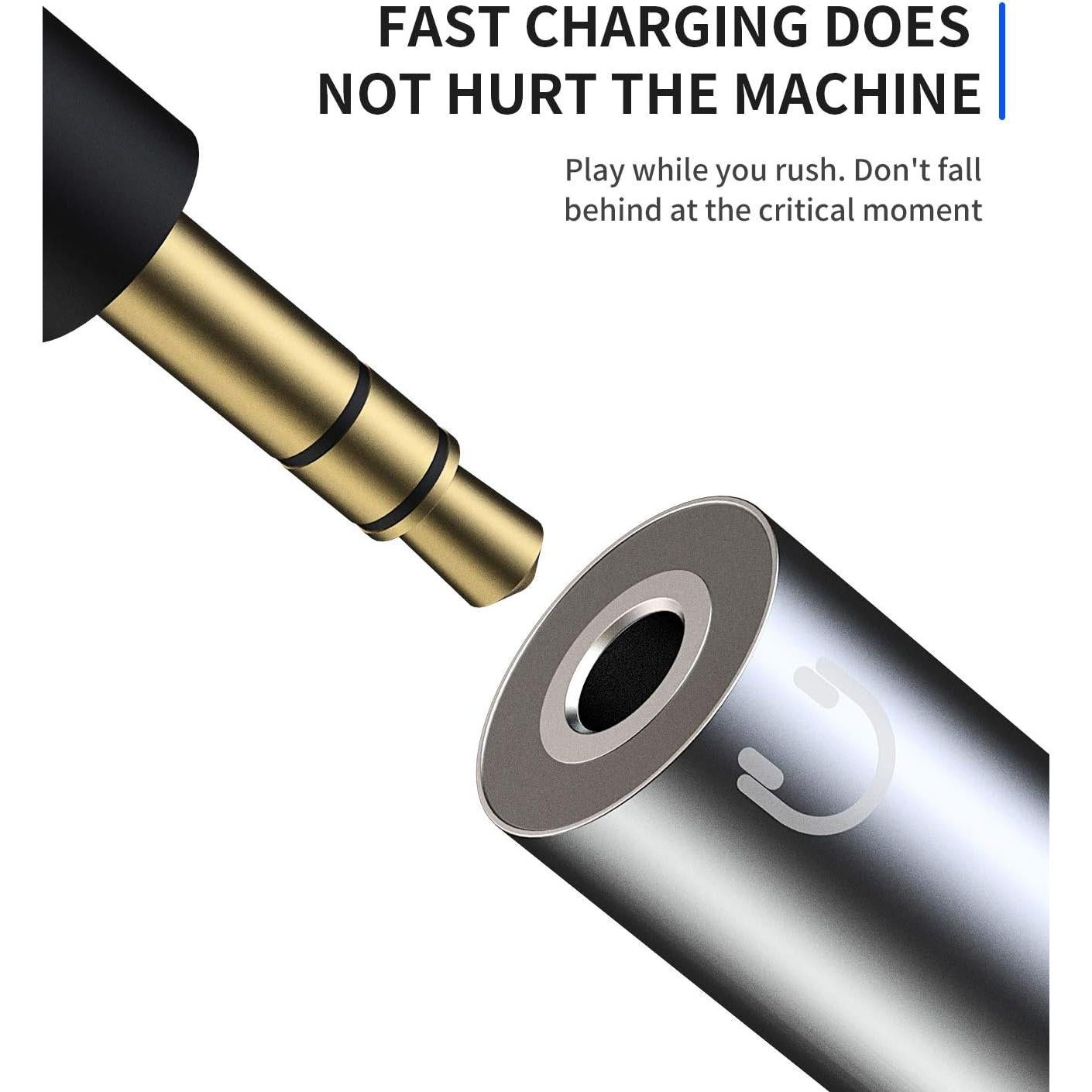 Adaptador Lightning a Jack 3.5mm Jekruyi para iPhone