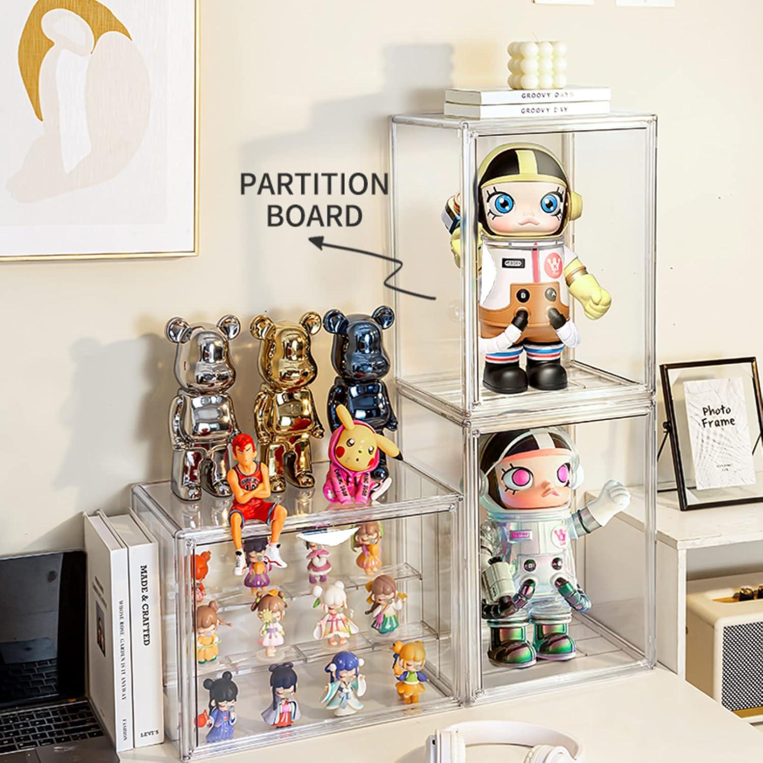 Estuche de exhibición Attelite 3 niveles acrílico transparente