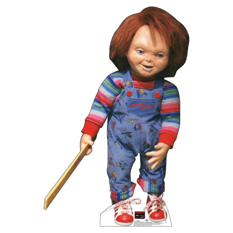 Cortador de Cartón Chucky 102x66cm - Decoración Halloween