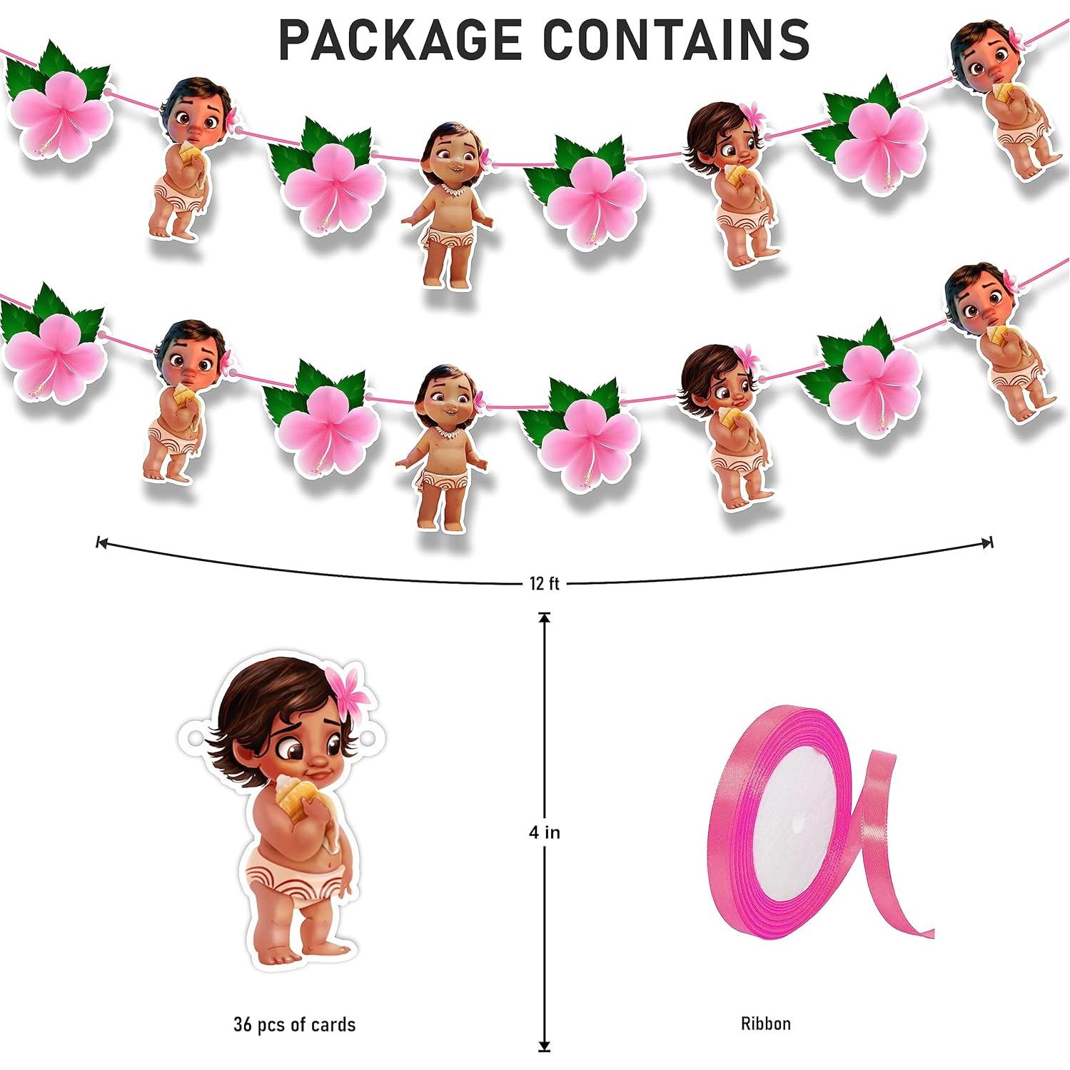 Guirnalda Decorativa Baby Mona - Jardín Mágico 1.83m