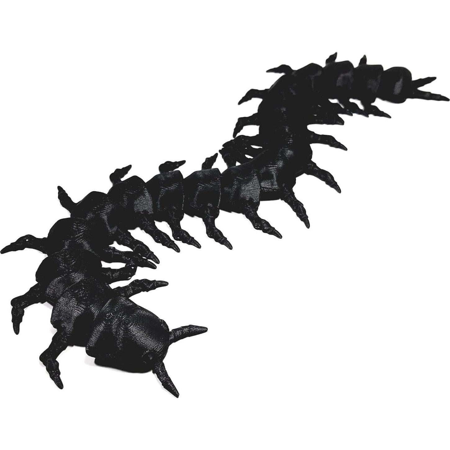 Ciempiés Articulado Flexible 38.1 cm FlexiMech Cromo Negro