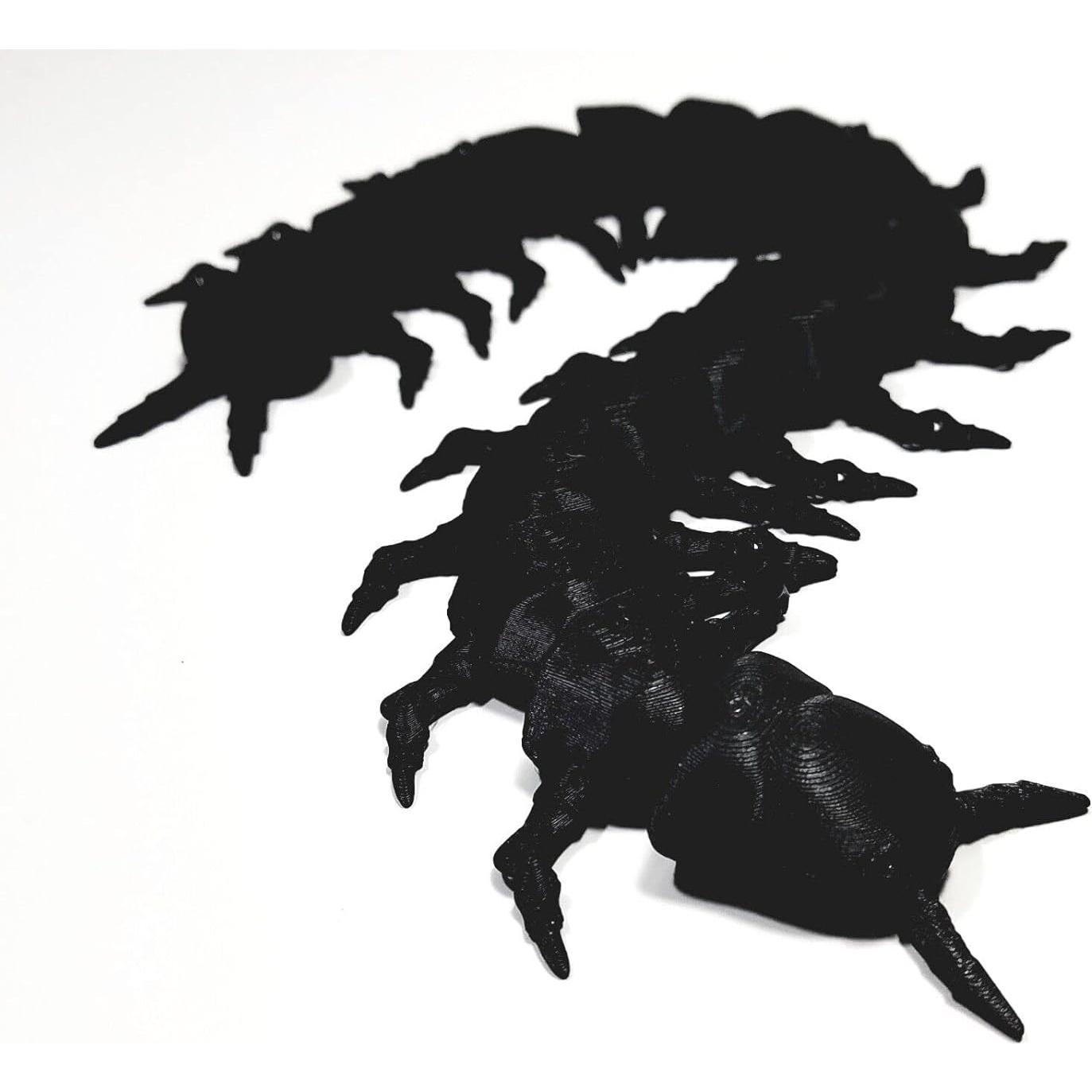 Ciempiés Articulado Flexible 38.1 cm FlexiMech Cromo Negro