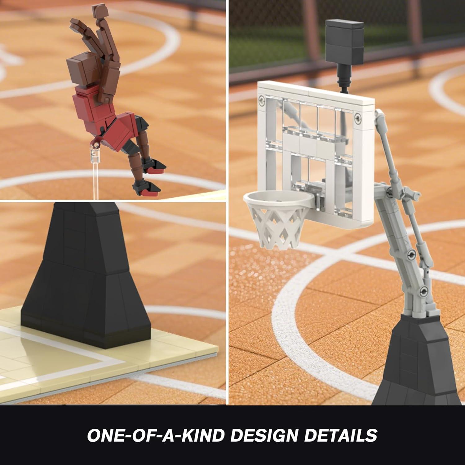 Conjunto de Bloques de Construcción Baloncesto Flycites 187 PCS