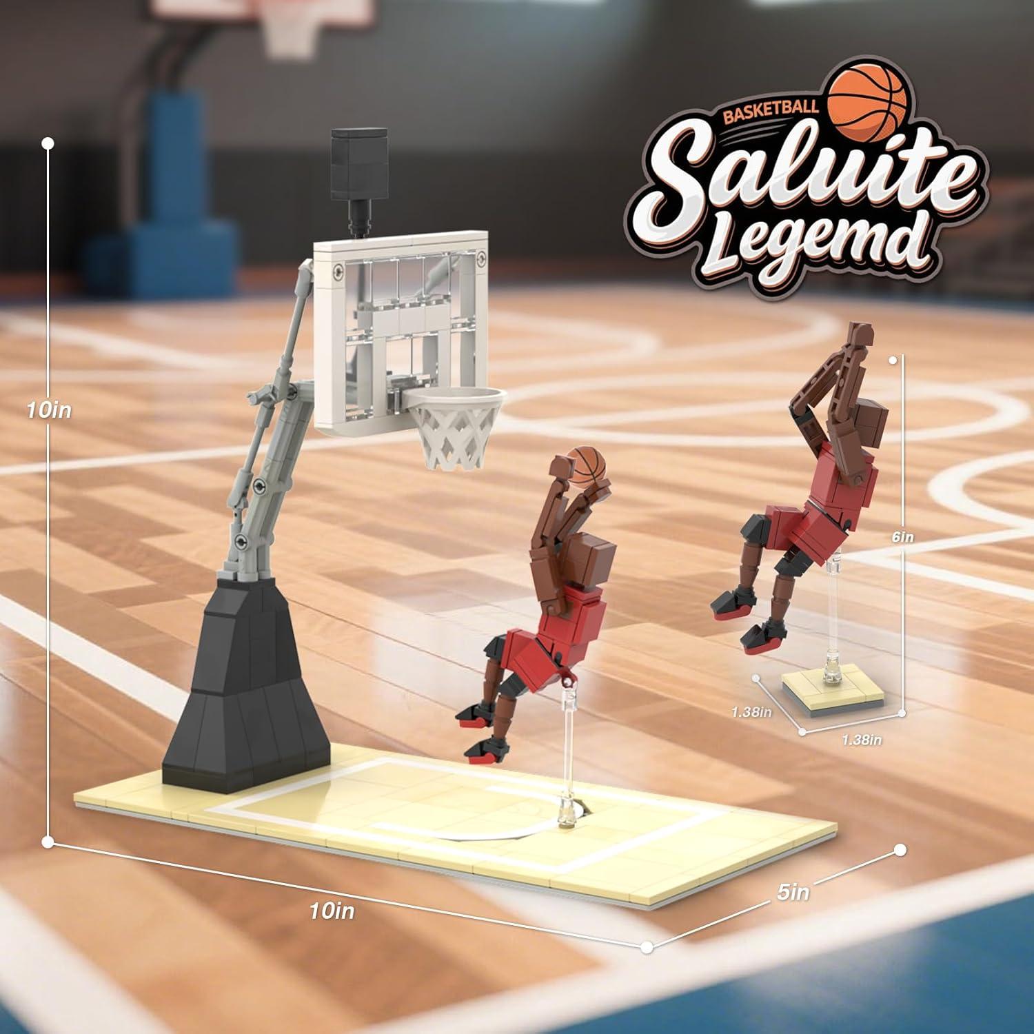 Conjunto de Bloques de Construcción Baloncesto Flycites 187 PCS