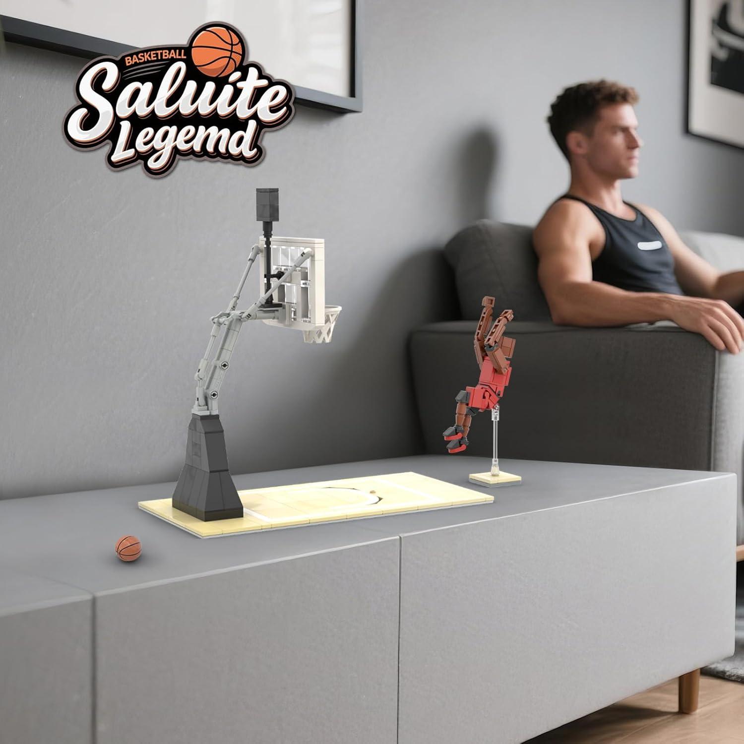 Conjunto de Bloques de Construcción Baloncesto Flycites 187 PCS