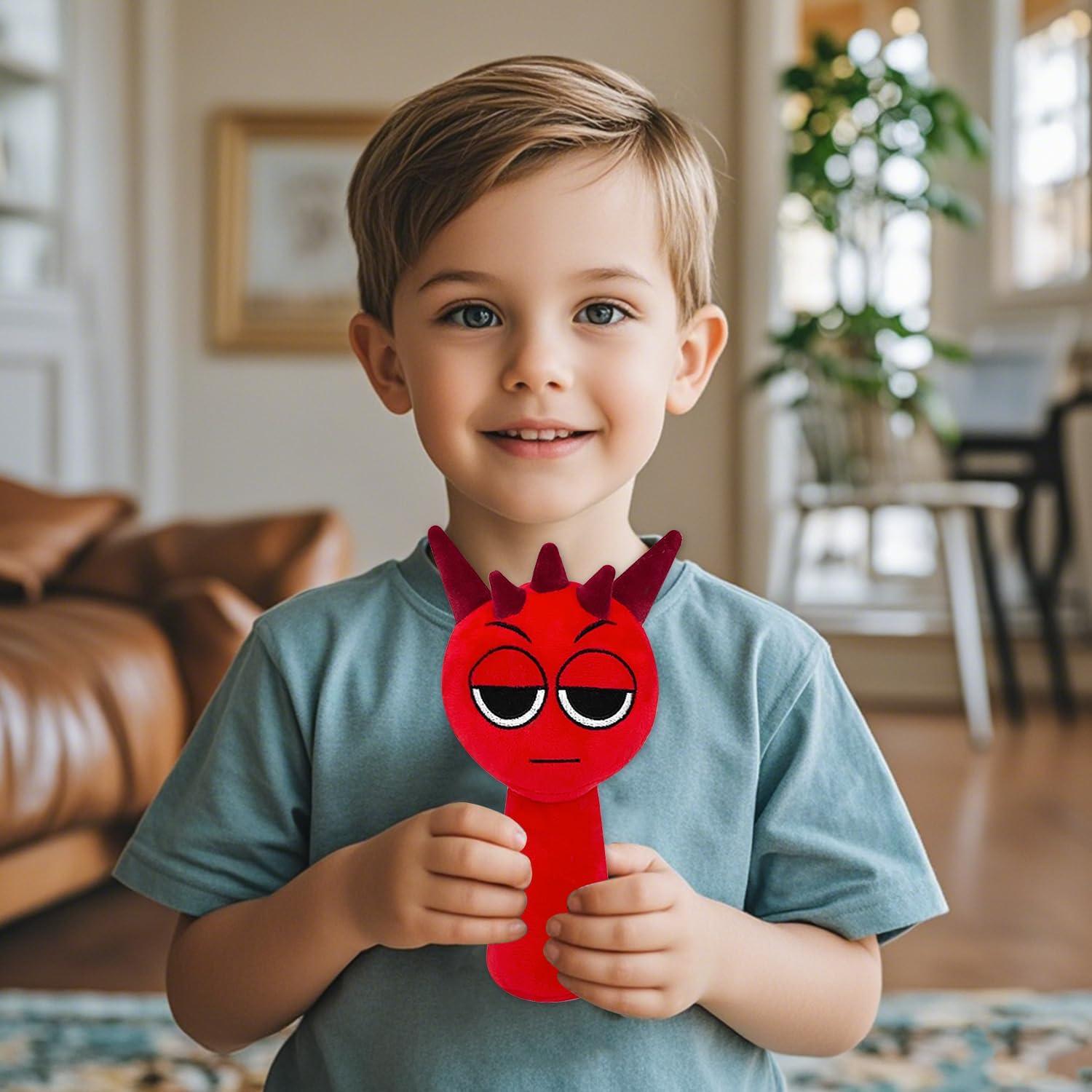 Juguete de Peluche Sprunki 25.4 cm Suave para Fans de Juegos