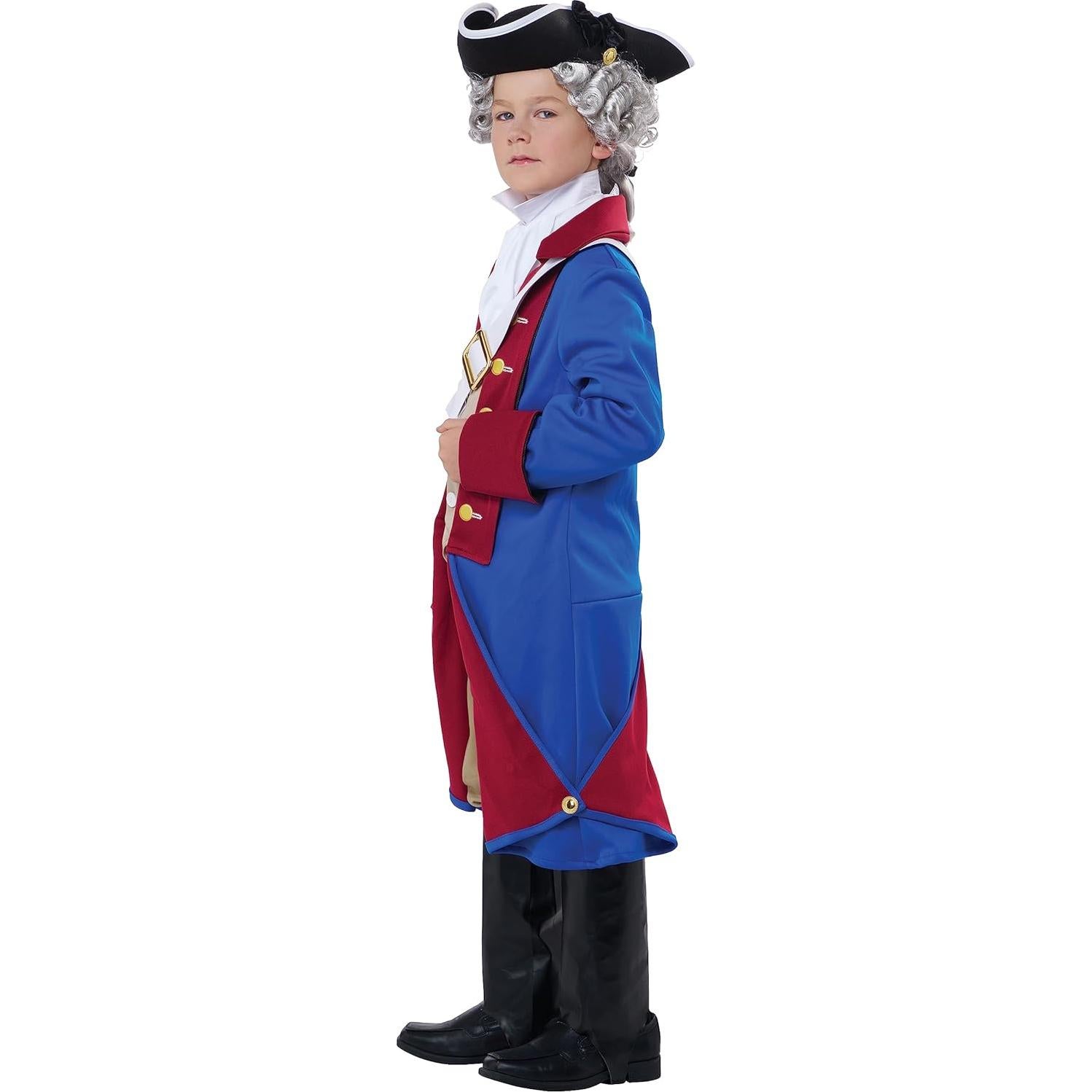 Disfraz Patriota Americano Niños California Costumes Mediano