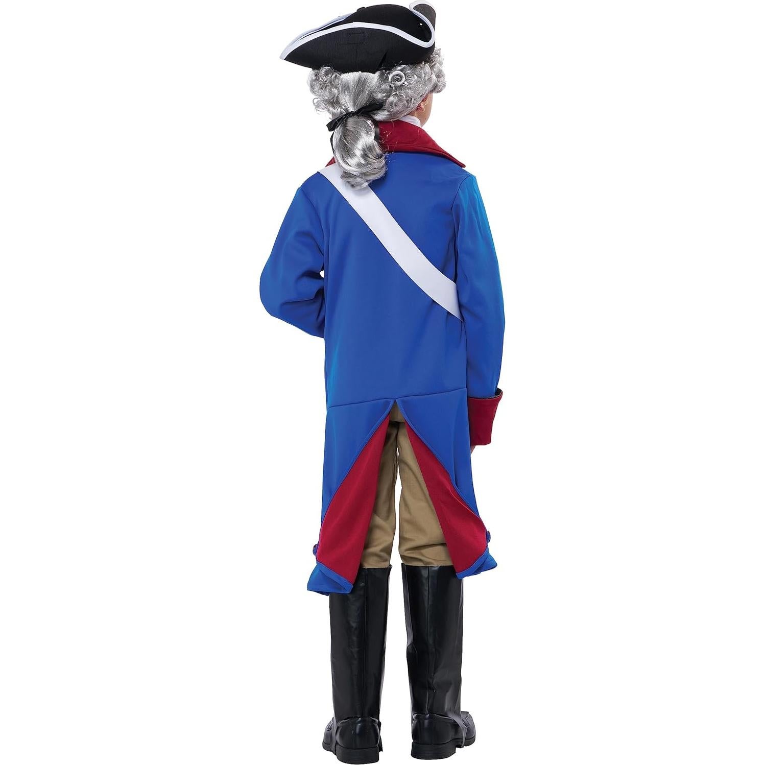 Disfraz Patriota Americano Niños California Costumes Mediano