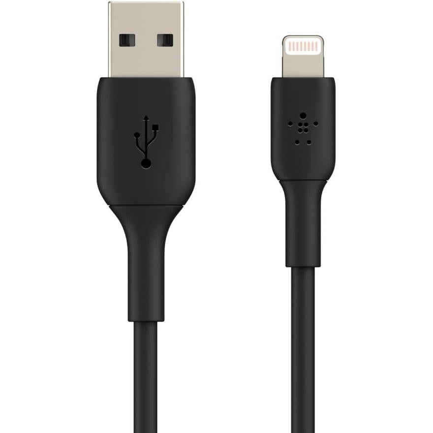 Cable USB a Lightning Belkin BoostCharge 1M Negro MFi
