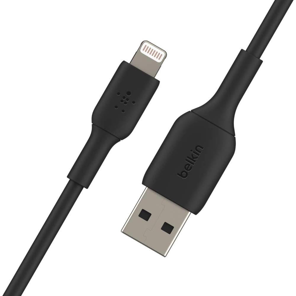 Cable USB a Lightning Belkin BoostCharge 1M Negro MFi