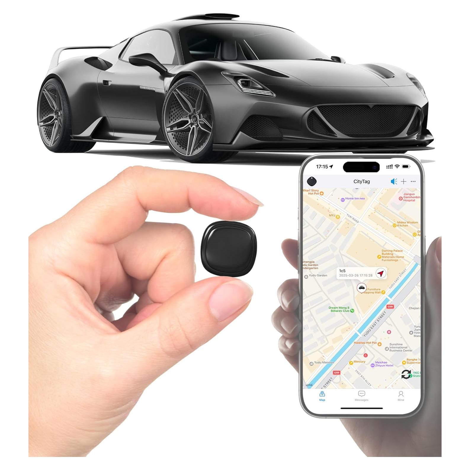 Rastreador GPS para Vehículos Shenzhen C1 - Sin Cuota Mensual