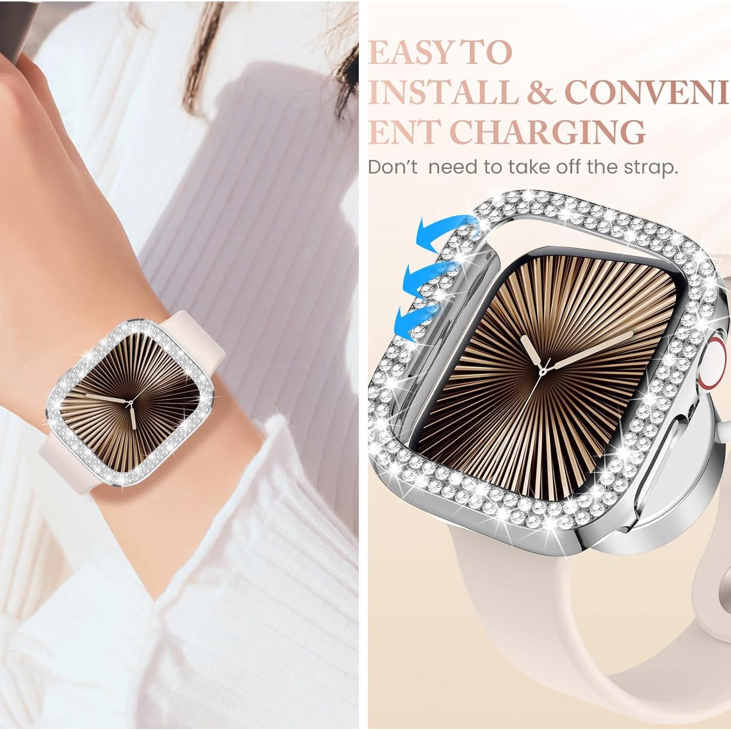 Funda Protectora Brillante Goton para Apple Watch 42mm - 4 Pack