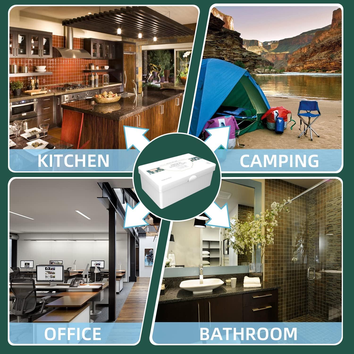 Toallitas de limpieza reutilizables UNUSUALKEY 50 piezas