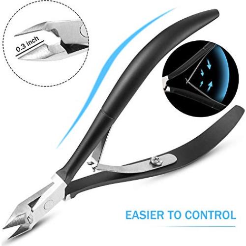 Set 8 Cortadores de Cutículas Acero Inoxidable Mudder