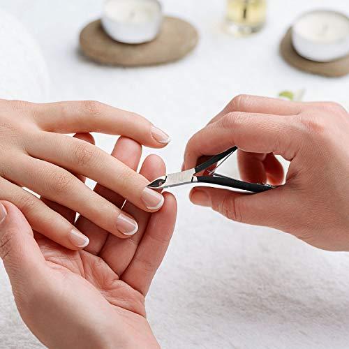 Set 8 Cortadores de Cutículas Acero Inoxidable Mudder