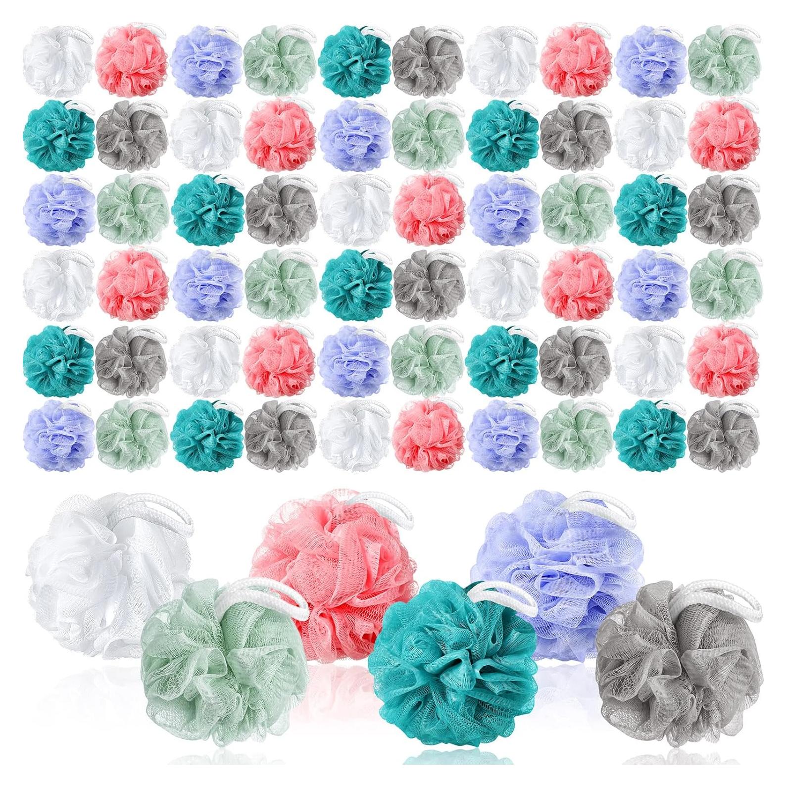 Esponjas de Baño Luffa Umigy 36 Pcs Exfoliantes Coloridos