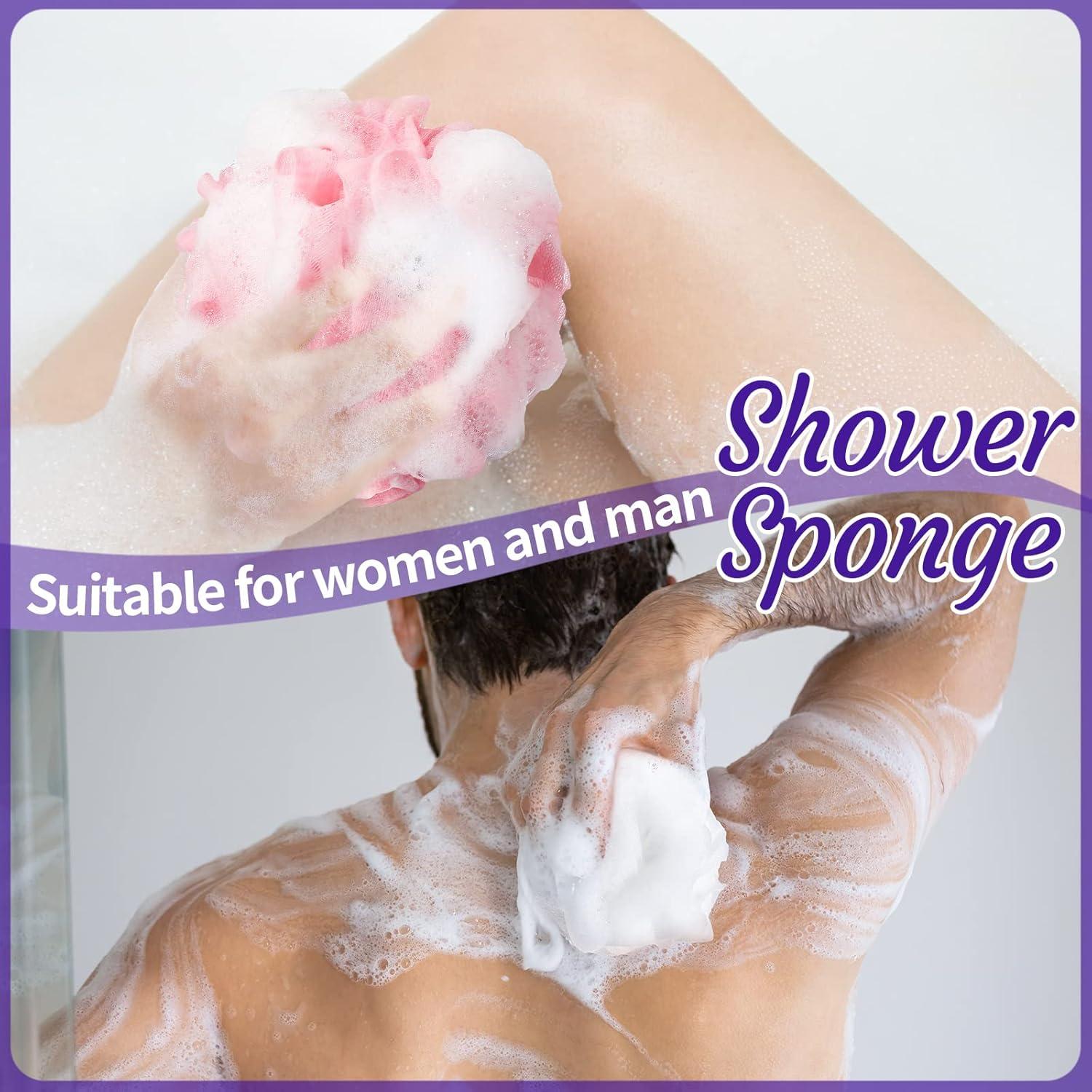 Esponjas de Baño Luffa Umigy 36 Pcs Exfoliantes Coloridos