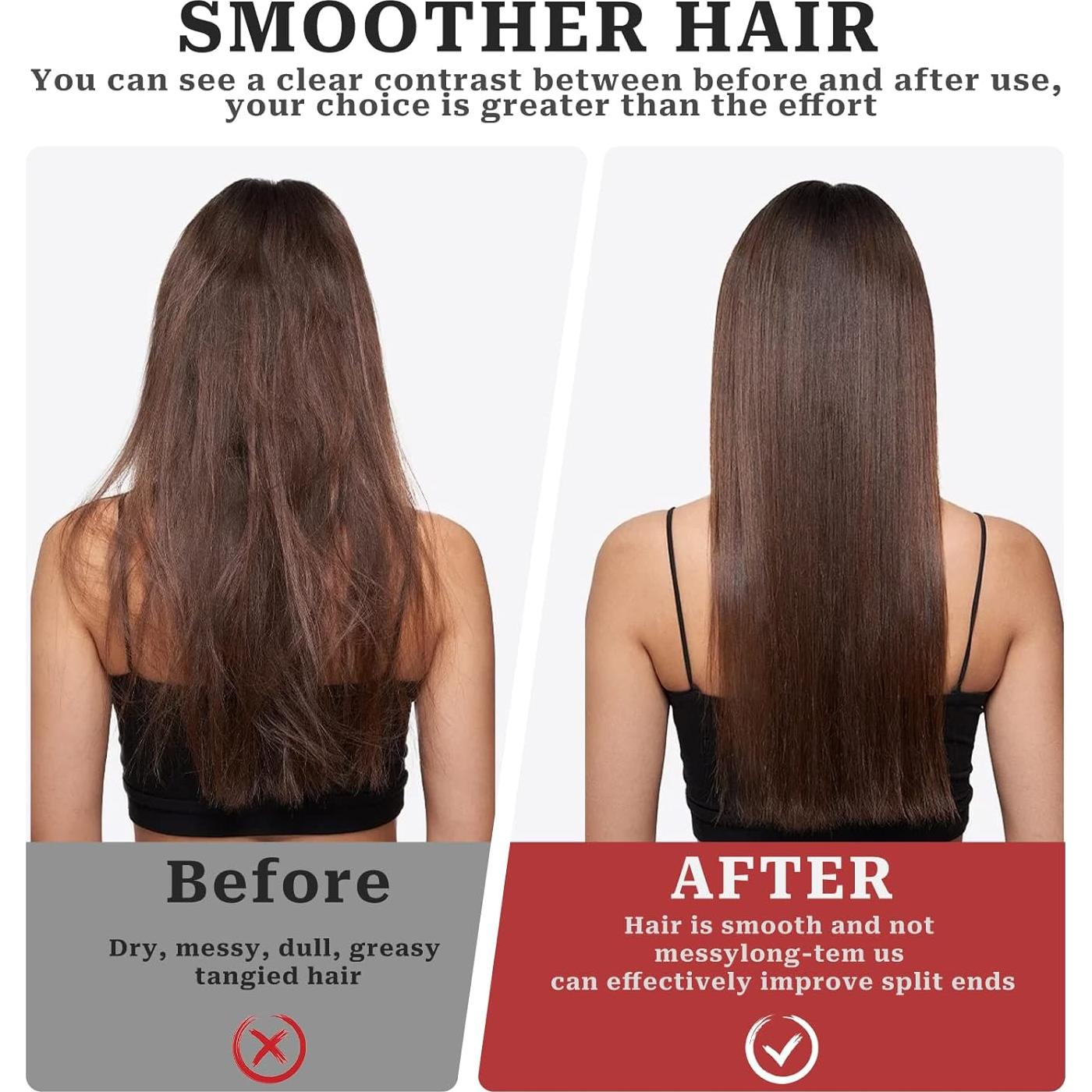 Set de 2 Cepillos de Cabello Plegables con Espejo MOZEAT Ámbar