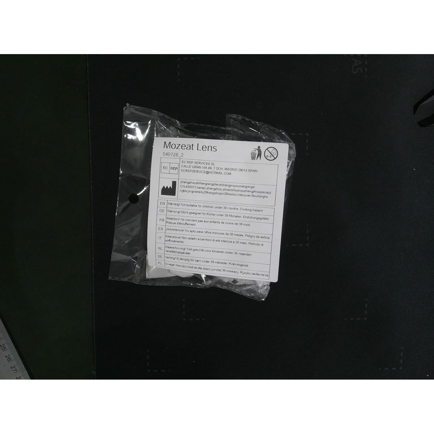 Set de 2 Cepillos de Cabello Plegables con Espejo MOZEAT Ámbar