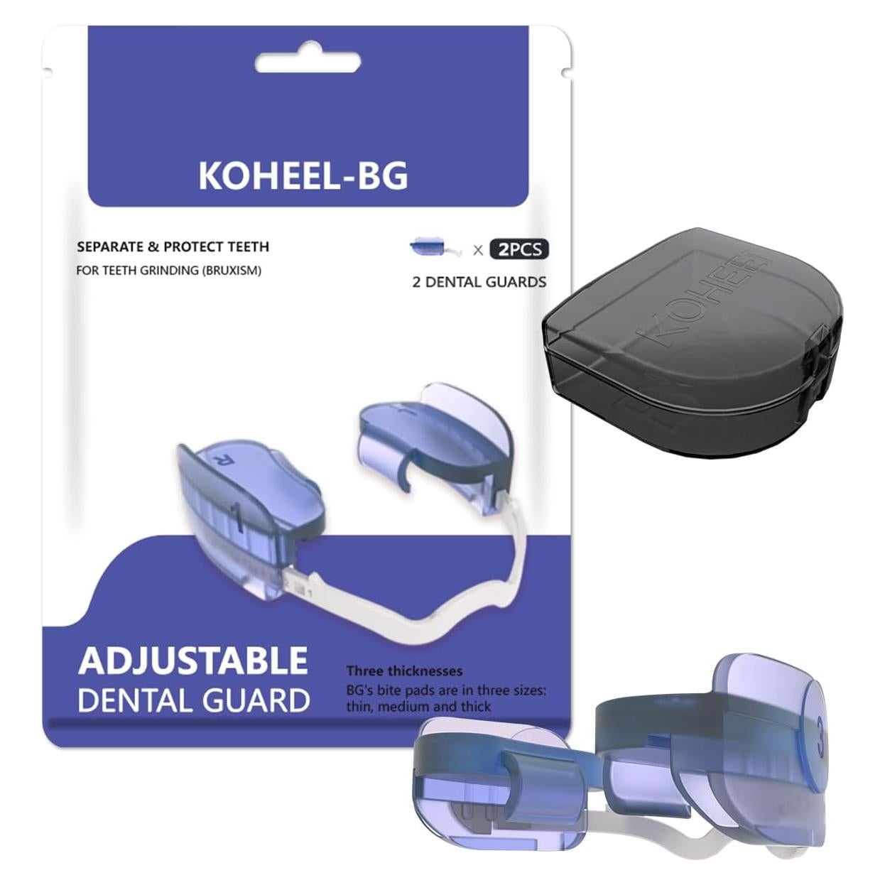 Protector Nocturno Ajustable KOHEEL para Bruxismo Mediano