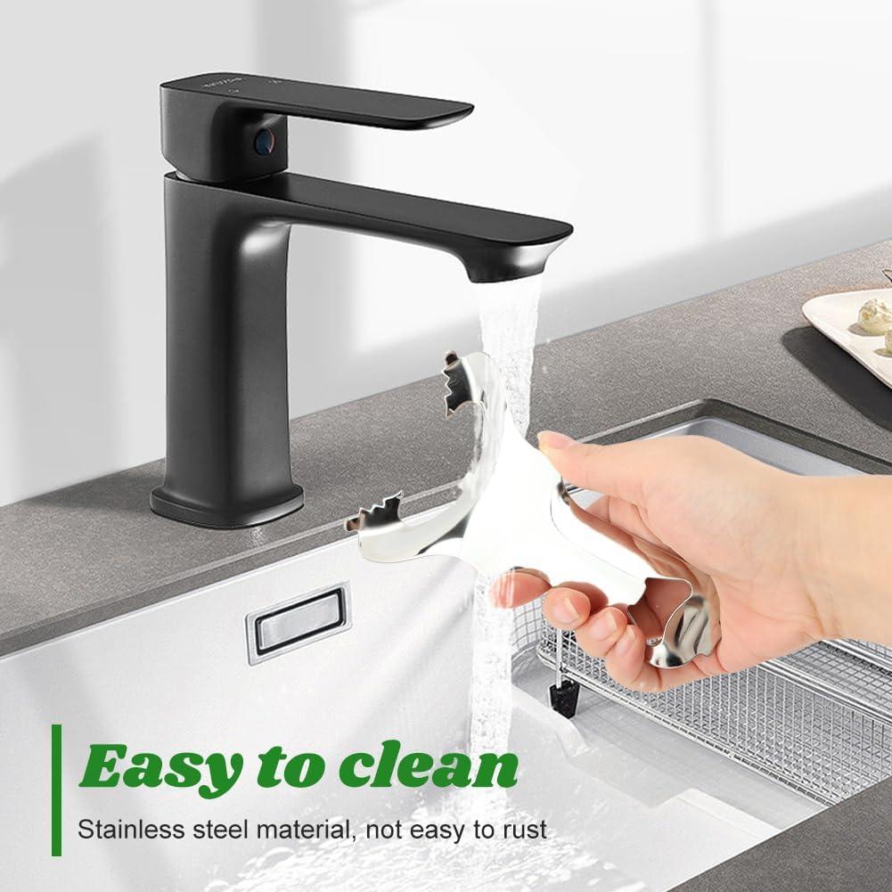 Abridor de frascos manual Kakalote, 2 piezas, acero inoxidable