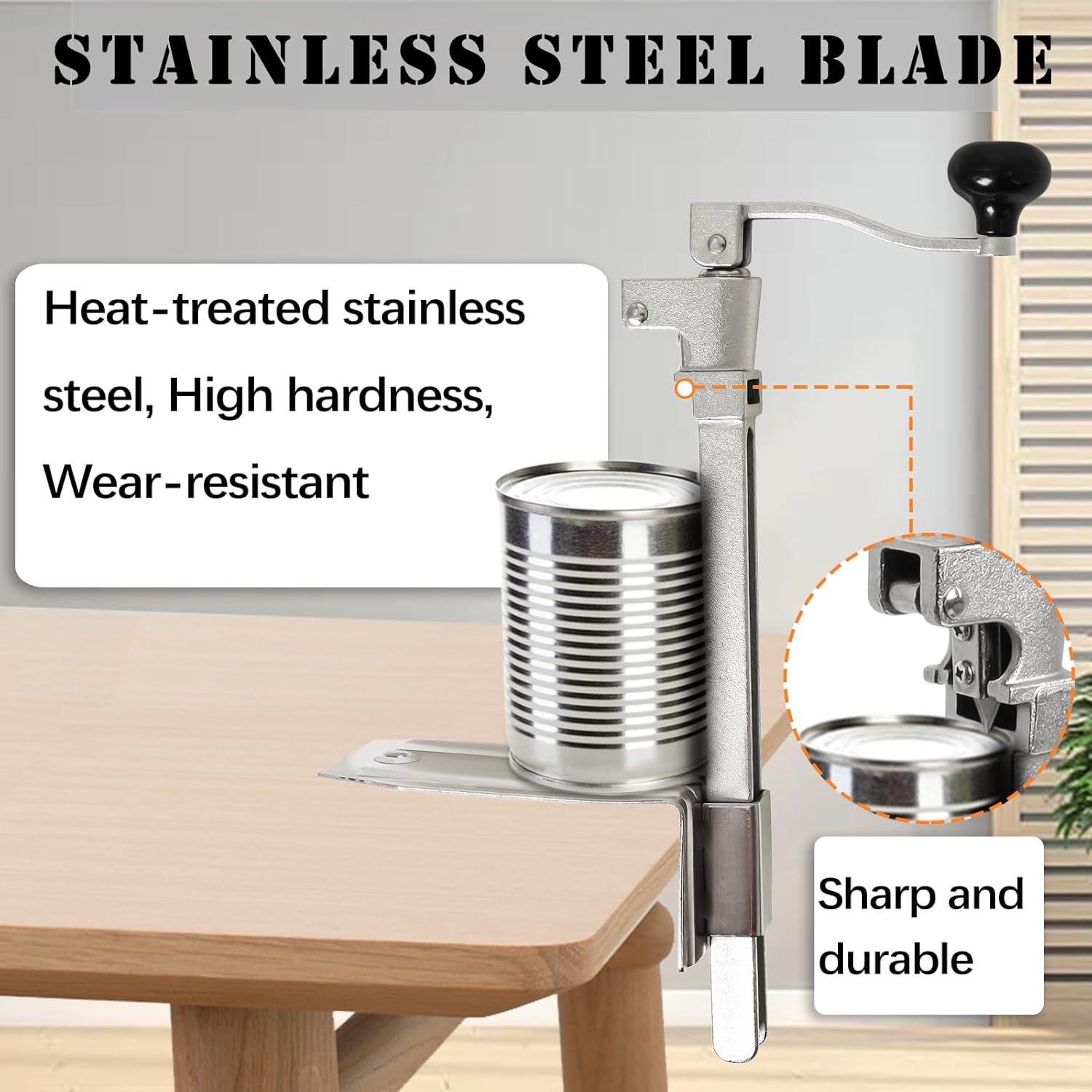 Abrelatas Manual Swess FBA021S de Acero Inoxidable 42 cm