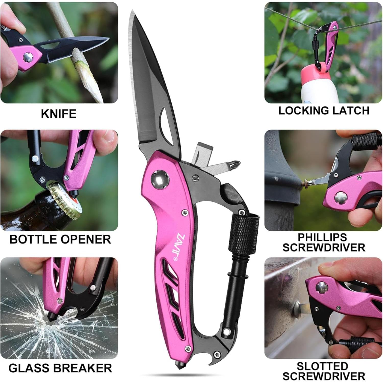 Multiherramienta ZAVIT P-ink para Mujeres - Compacta y Práctica