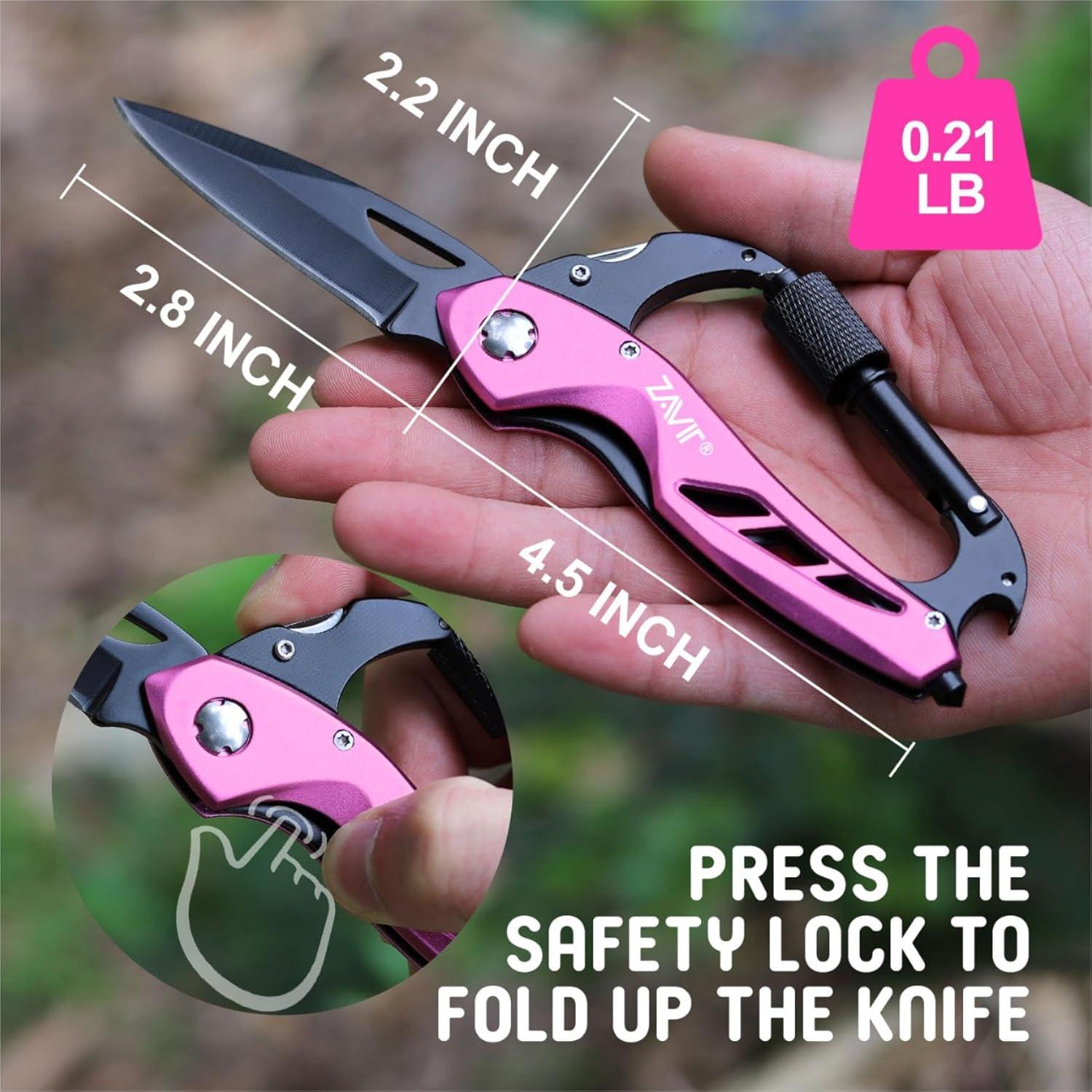 Multiherramienta ZAVIT P-ink para Mujeres - Compacta y Práctica