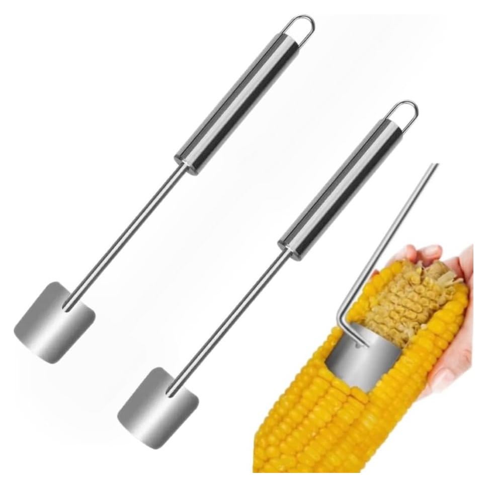 Desgranador de Maíz de Acero Inoxidable LEEYE - Eficiente y Ergonómico