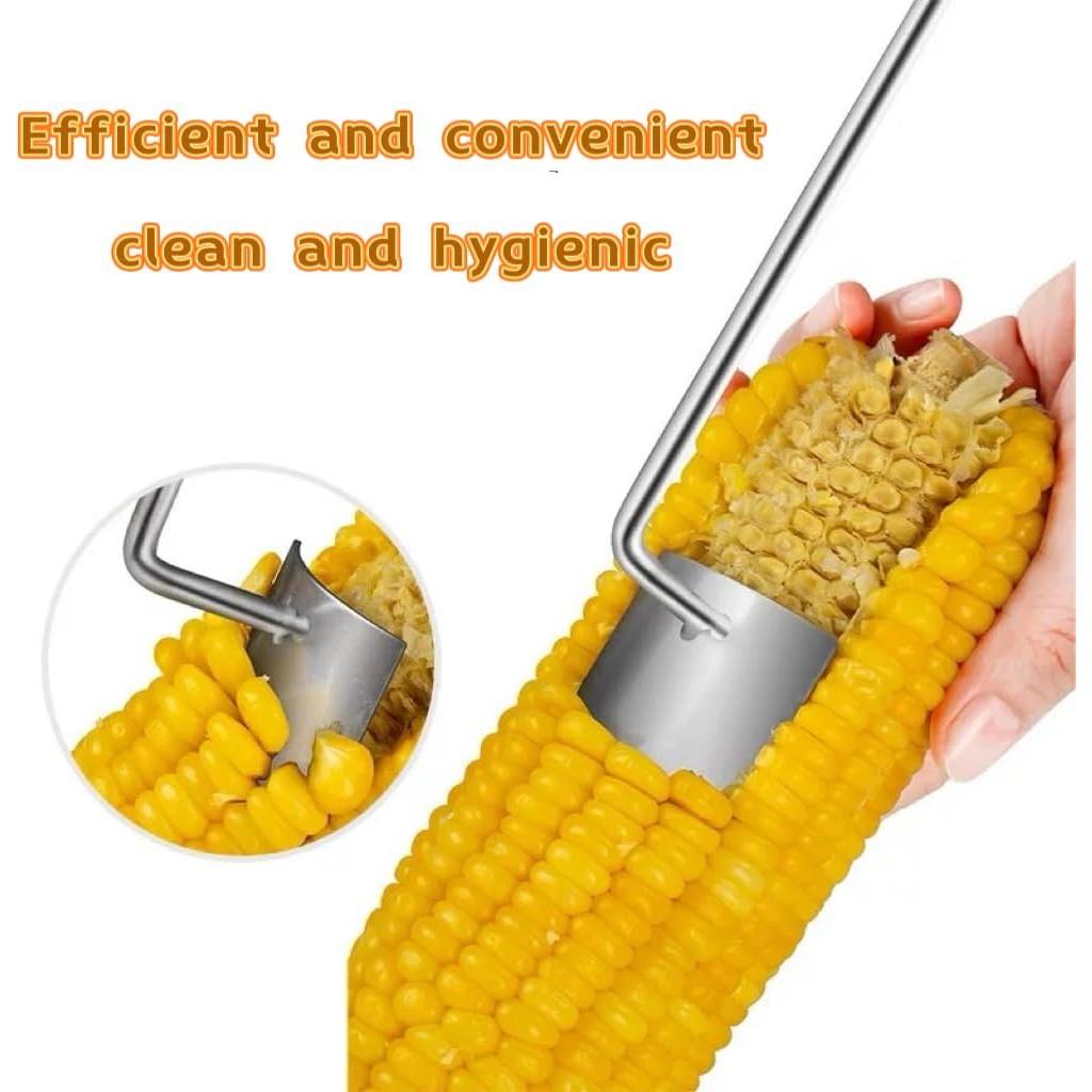 Desgranador de Maíz de Acero Inoxidable LEEYE - Eficiente y Ergonómico