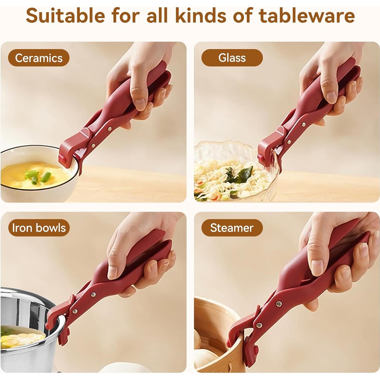 Clip Antiescaldante HSOOVZN de Silicona - 2 Piezas Multiusos