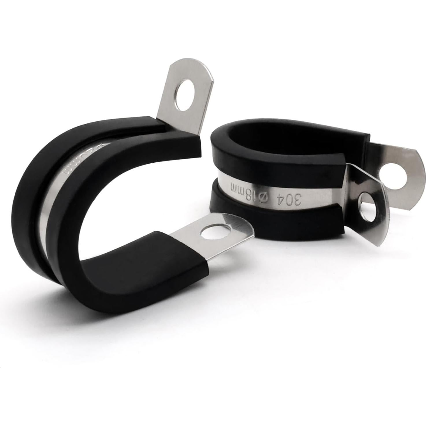 Abrazaderas de Cable de Acero Inoxidable ZIPCCI 26mm - Paquete de 15