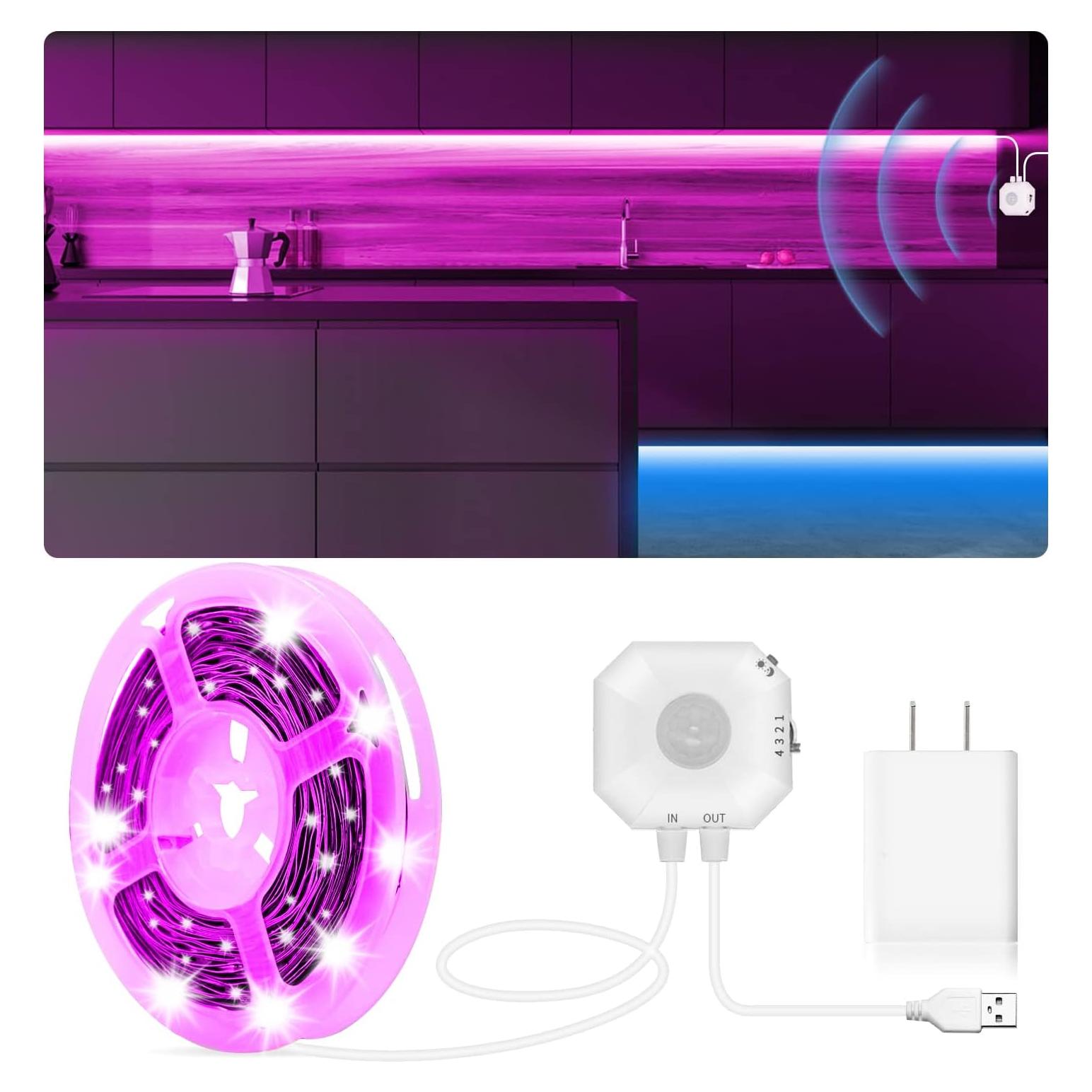 Tira de Luz LED RGB MATICOD 3m con Sensor de Movimiento