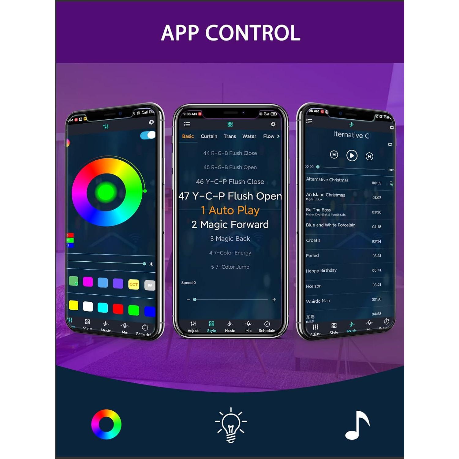 Tira de Luz LED RGB MATICOD 3m con Sensor de Movimiento