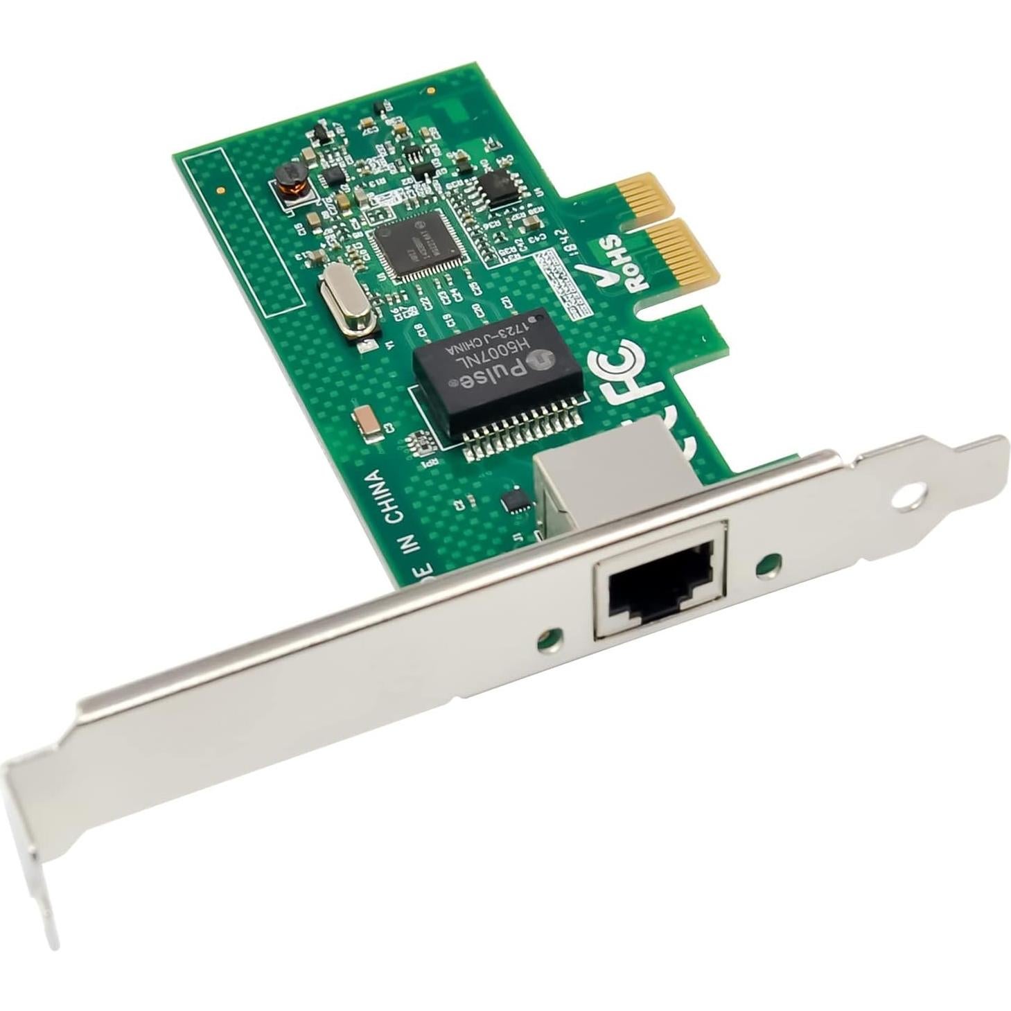 Tarjeta de Red Gigabit PCIe ULANSeN Intel I210AT con Protección