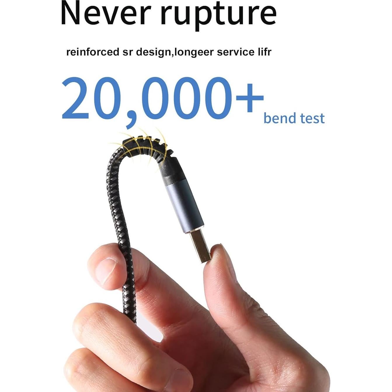 Cable de Extensión USB 3.0 Wingjialei 0.61m Macho a Hembra