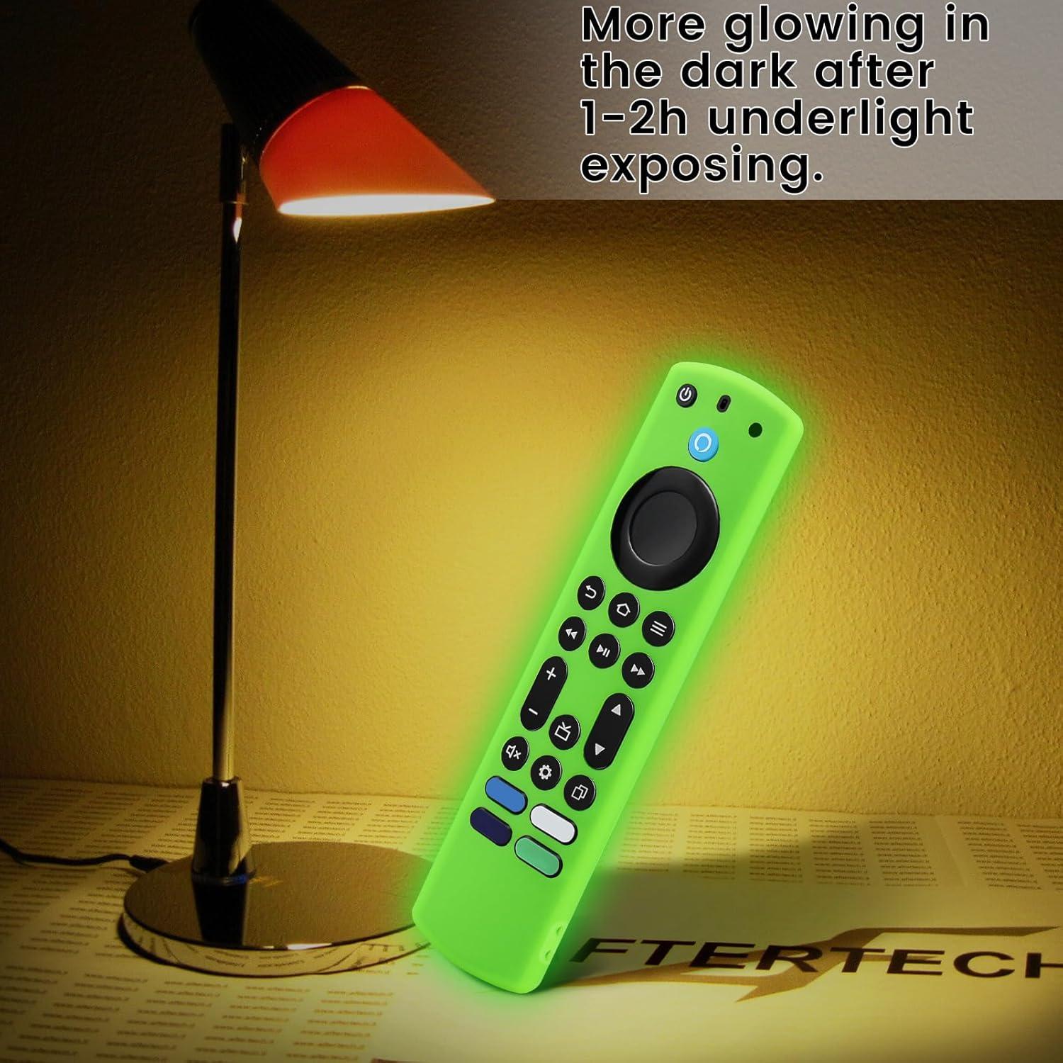 Paquete 2 Fundas Silicona Verde y Azul para Control Remoto Lenovo FireTV