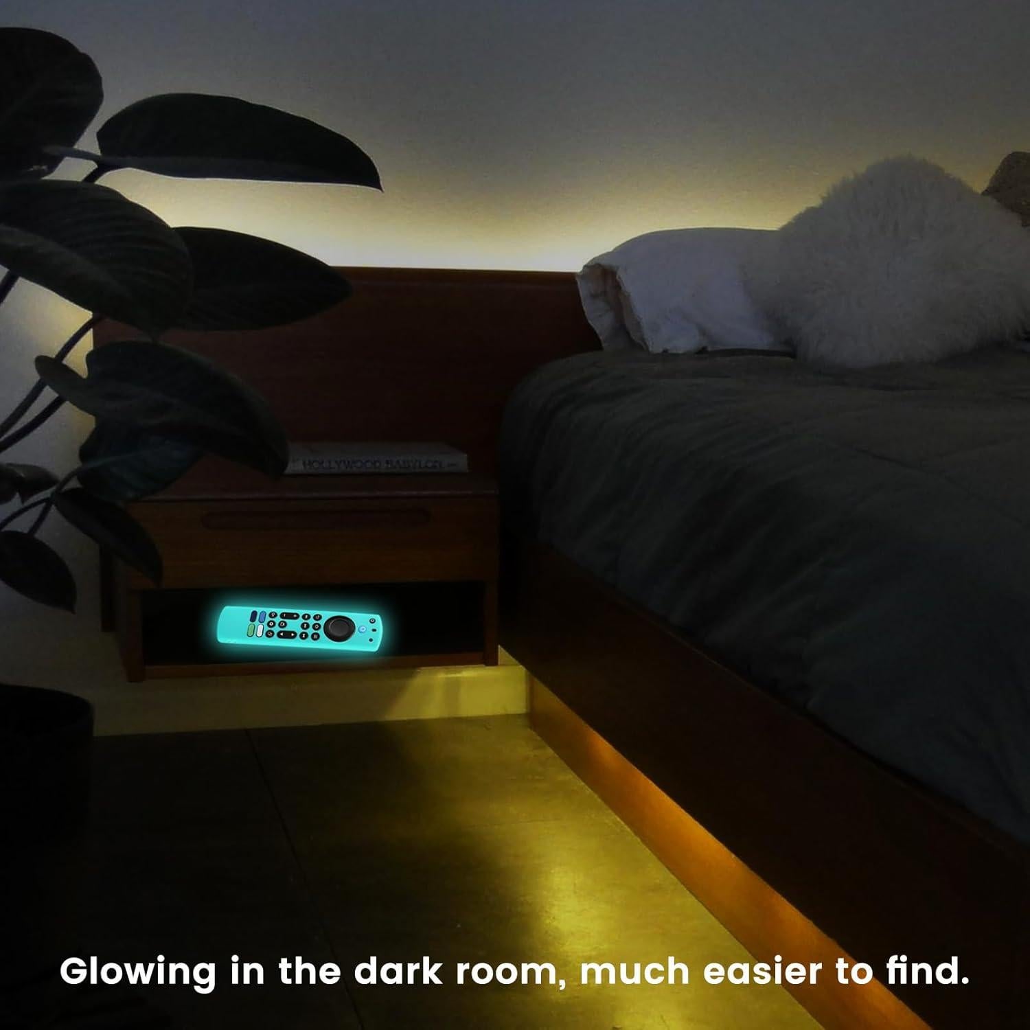 Paquete 2 Fundas Silicona Verde y Azul para Control Remoto Lenovo FireTV