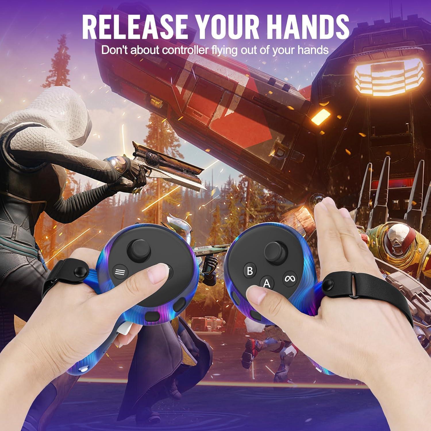 Juego de Cubiertas de Silicona MS.CLEO para Meta Quest 3S