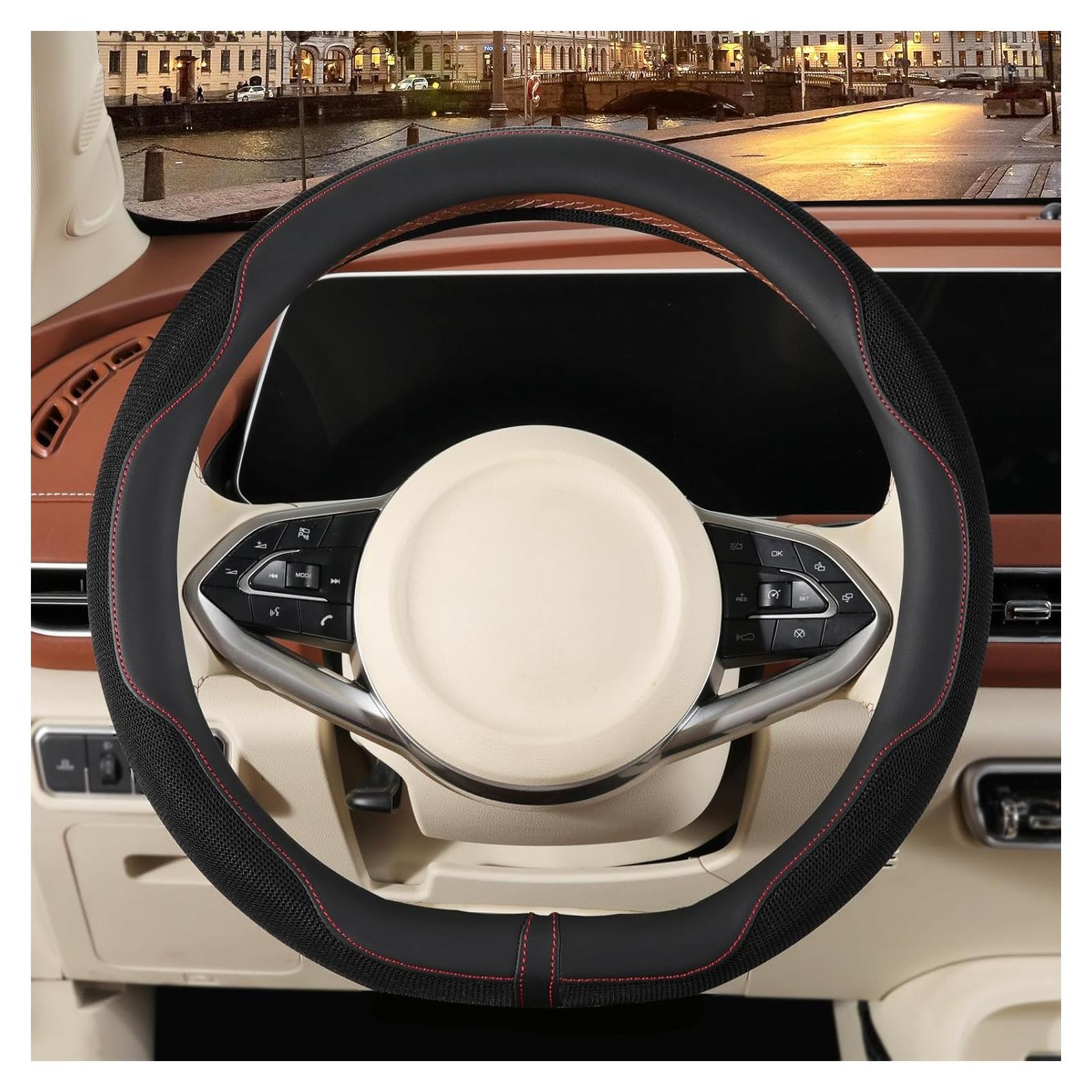 Cubierta de Volante Binsheo D Forma 36-37 cm Antideslizante