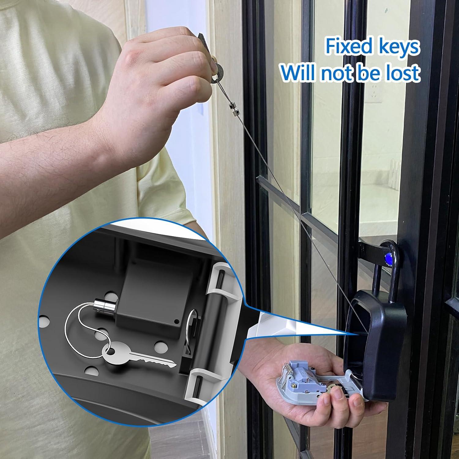 Caja de Llave Vazioyar con Cerradura de Combinación 4 Dígitos