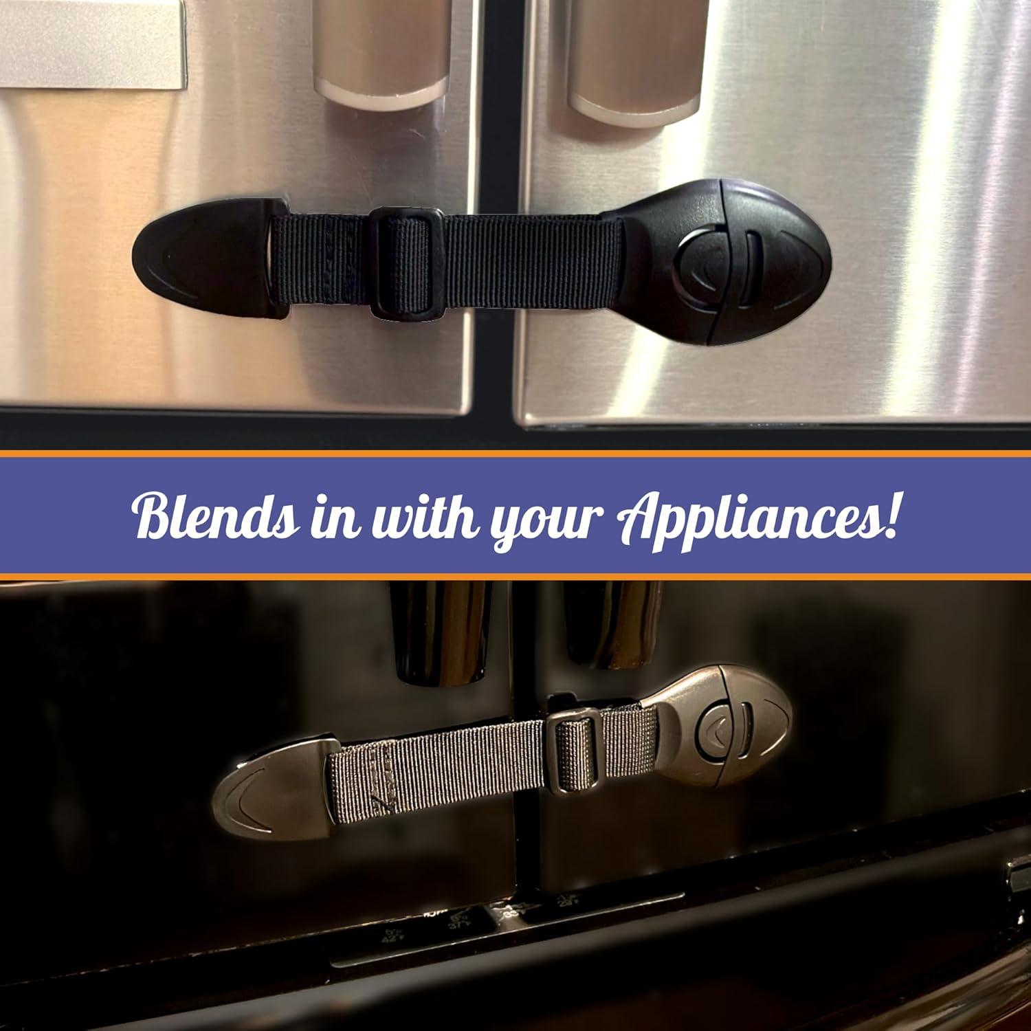 Bloqueo Ajustable de Electrodomésticos Mommy's Helper - 2 Pack