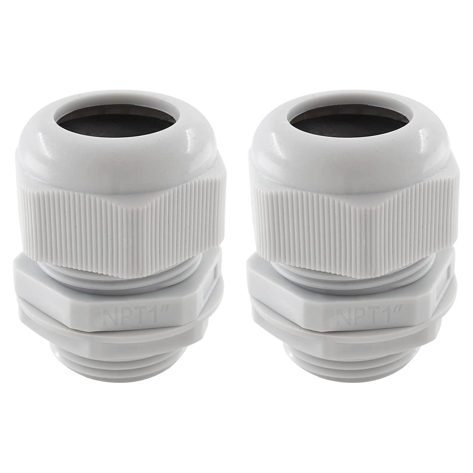 Glands de Cable NPT 1 Cionyce - 2 Piezas Nylon Impermeables