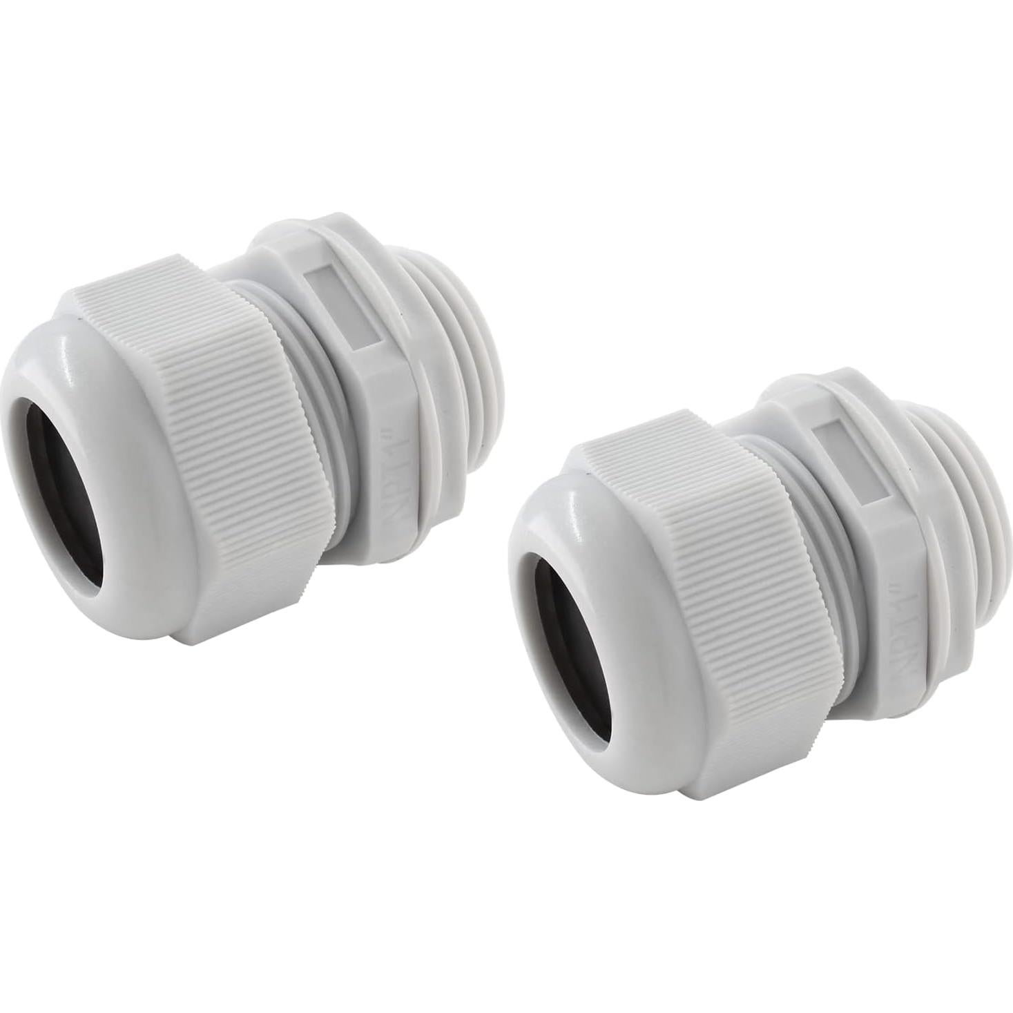Glands de Cable NPT 1 Cionyce - 2 Piezas Nylon Impermeables